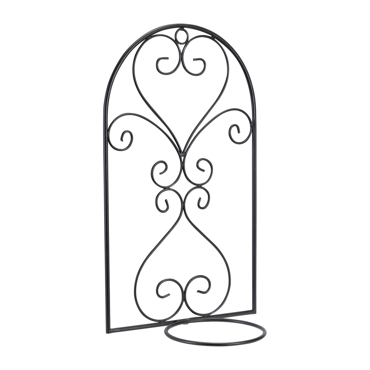 Melrose Trellis Arch Outdoor Wall Pot Holder - 17.25" - Set of 2